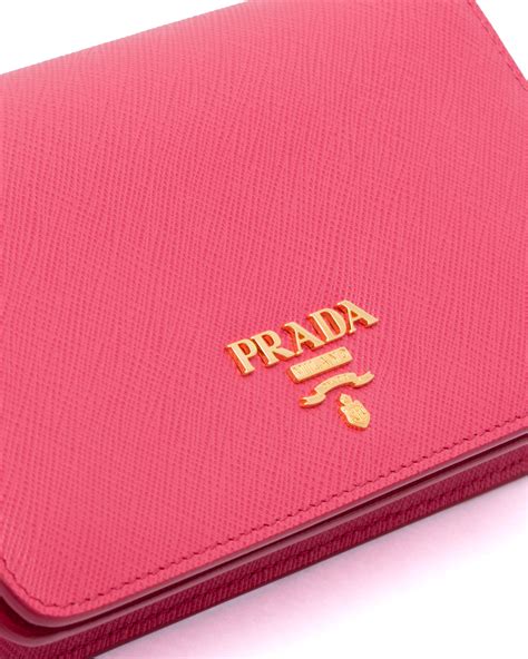 prada peony pink bag|Peony Pink Saffiano leather mini.